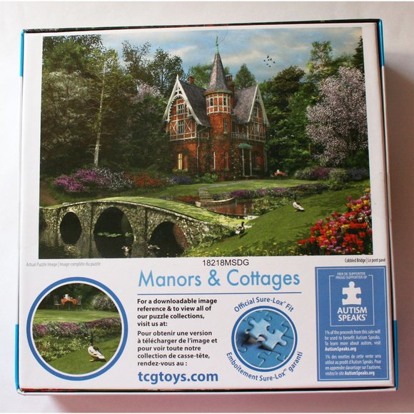 Puzzle Manors & Cottages 1000 pieces - Picture 2 of 2